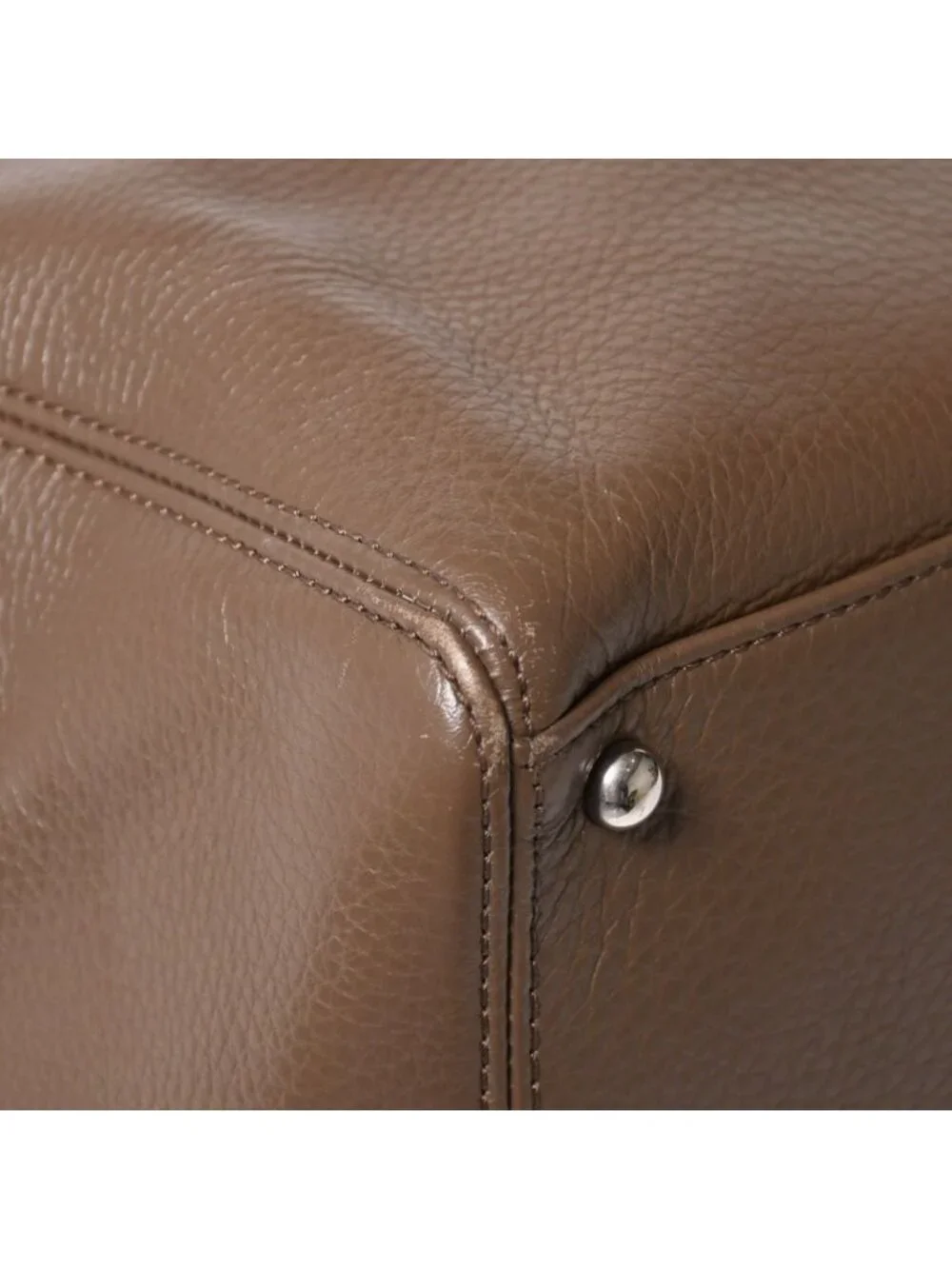 Chanel Executive Tote Bag Medium CC Logo Caviar Leather Brown